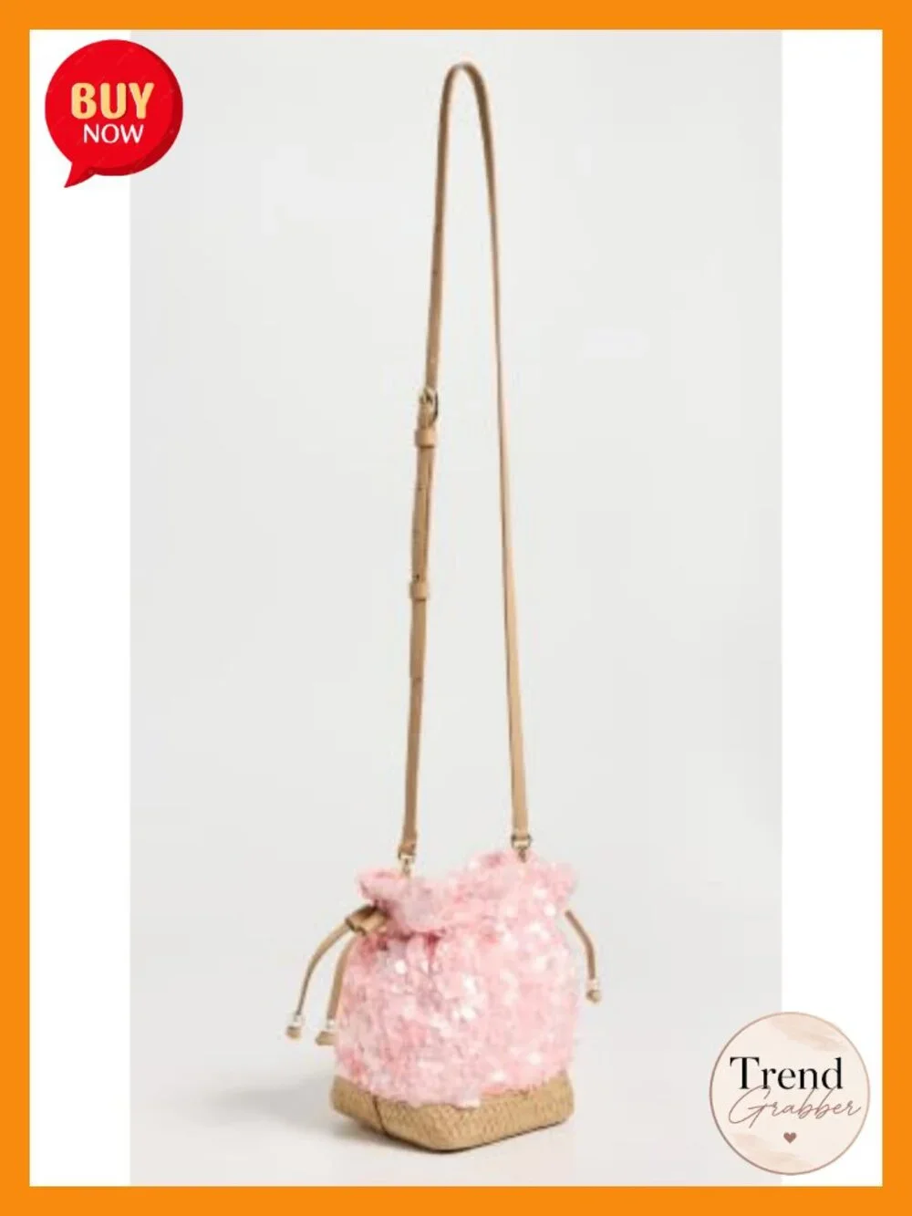 Structured Woven Crossbody Bag with Adjustable Strap
